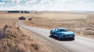 Blue audi car, audi s5, blue cars, vehicle, rain, mode of transportation. Wallpaper Audi R8 V10 Plus Blue Car High Speed 3840x2160 Uhd 4k Picture Image