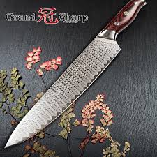 Grandsharp Japanese Kitchen Knives Damascus Steel Japanese Kitchen Knives Kitchen Knives Cooking Stone