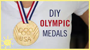 The design was created by baron pierre de coubertin in 1913. Diy Olympic Gold Medals Youtube