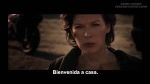 Resident Evil 6 The Final Chapter Trailer 1 Subtitulado Al Espanol Hd Resident Evil Evil Resident