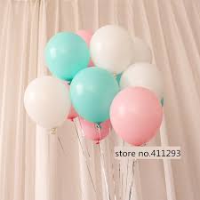 20pcs Lot Light Pink Balloons Tiffany Blue Ballon Wedding Globes Birthday Baby Shower 10inch 2 2g Thicken Latex Balloon Balloons Pink Shower Showerballoon Balloon Aliexpress