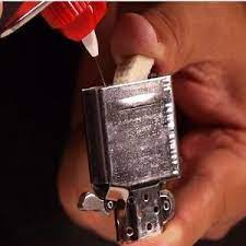 Windproof oil flint lighter with engraving brass armor Zippo Antique Lighters Zippo Usa