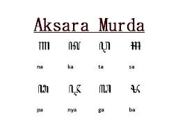 Huruf utama aksara murda aksara murda yang digunakan untuk menuliskan awal. 8 Aksara Murda Jawa Pengertian Fungsi Gambar Dan Contoh