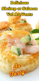 Check spelling or type a new query. Shrimp Or Salmon Vol Au Vents Mini Puff Pastry Cups