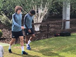 Find the perfect reece james stock photo. Reece James Back In Chelsea Training Today Chelseafc