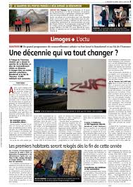 Le populaire du centre se définit comme un journal de proximité et un acteur de la vie locale, proche de ses lecteurs. Presse Limoges Habitat