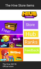 Many of these will be obtainable, either for free or . I Made The Hive Store Items Concept Art Hivemc
