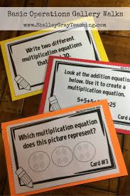 Gallery Walks Are A Great Way To Get Your Students Up And Moving Around The Classroom While Reinfo Teaching Math Elementary Teaching Third Grade Math Classroom