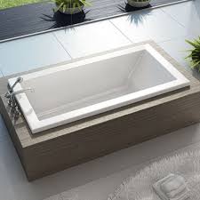 Rectangular tubs come in different sizes and also come with shower combination. Description Kava Drop In Bathtub Acrylic Maax Tub Models Include Free Standing Bathtubs Drop In Bathtub Drop In Bathtub Free Standing Bath Tub Bathtub