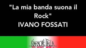 Tra la fine degli anni settanta e l'inizio degli ottanta, fossati mette a fuoco una scrittura peculiare, capace di dosare l'attitudine rock ad una vena propriamente intimista. Ivano Fossati La Mia Banda Suona Il Rock Video Karaoke Base Musicale Instrumental Chords Chordify