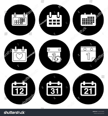 Calendar Icons Set Time Calendar Icon Icon Set Calendar