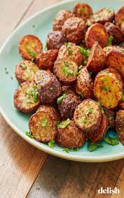 Air Fryer Potatoes Are The Crispiest In Town Recipe Easy Potato Recipes Air Fryer Recipes Healthy Potato Recipes