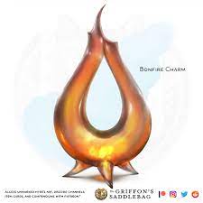  The Griffon S Saddlebag Bonfire Charm Wondrous Item Thegriffonssaddlebag D D Dungeons And Dragons Griffons Dnd 5e Homebrew