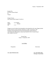 Contoh surat pengunduran diri resign dalam bahasa inggris Contoh Surat Pengunduran Diri Dari Rumah Sakit Mosaicone