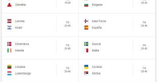 La selección española, a la que vuelve a dirigir luis enrique, ya sabe que debutará en la eurocopa 2020 el 15 de junio en san mamés contra suecia. Calendario Eliminatorias Eurocopa 2020 Buscar De Todo