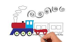 Drawing A Toy Train For Kids Drawing Pictures For Kids Toy Trains For Kids Train Drawing