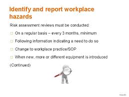 Use these guidelines when talk. Implement Health And Safety Procedures D 1 Hrs
