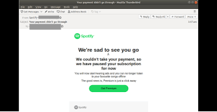 Check spelling or type a new query. Phishing Email Impersonating Spotify Claims Your Payment Didn T Go Through
