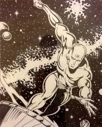 Silver Surfer Comic Art Pop Art Comic Marvel Pop Art Comic Comic Art