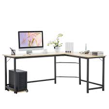 See more ideas about corner computer desk, home office furniture, computer desk. 2020 Modern L Shaped Corner Computer Desk Industrial Computer Gaming Table For Home Office Study Workstation Steel Wood Office Desk Study Table Writing Desk White Maple Buy Online In Antigua And Barbuda At Antigua Desertcart Com