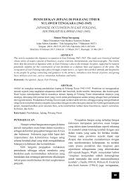 2 poin jawaban a b c benar jepang cahaya asia jepang pemimpin asia jepang pelindung asia cepat aku hari ini dikumpul. Pdf Pendudukan Jepang Di Poleang Timur Sulawesi Tenggara 1942 1945
