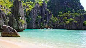 Di tepi pantai yang indah.lagu rancak di sentuhan. 10 Pantai Indah Di Filipina Untuk Snorkeling Sampai Surfing