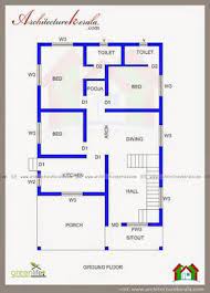 Image Result For House Plans Kerala My House Plans 2bhk House Plan Indian House Plans