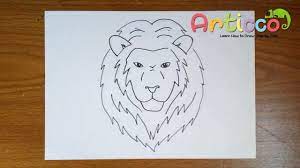 Learn how to draw a lion for kids easy and step by step. How To Draw A Lion Face Step By Step For Kids Youtube Lion Drawing Simple Lion Drawing Lion Head Drawing