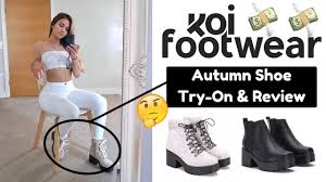 autumn shoe haul koi footwear worth the hype