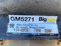 2007 Altec 414-00036 Rotational Gearbox BigIron Auctions