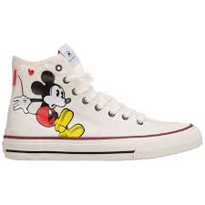 Mickey est un personnage qui transcende les générations. Basket Montante Moa Master Of Arts Disney Mickey Mouse Md635 Bianco Frmoda Com