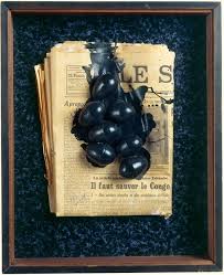 Marcel Broodthaers Le Probleme Noir En Belgique The Black Problem In Belgium 1963 Newspaper Manufactured Eggs Paint Metal Nail And Gesso On Prepared Ba