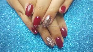 Acrylic nail paints are a mixture of liquid monomer and powder polymer. Acrylic Nails Red And Silver Nail And Manicure Trends