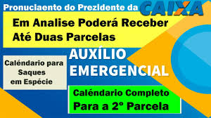 Segundo pedro guimarães, a antecipação da segunda parcela foi possível porque a capacidade de pagamento supera o número de dados fornecidos pela empresa de tecnologia e informações da previdência (dataprev), responsável. Auxilio Emergencial Boas Noticias Para Quem Estar Em Analise Data Para Segunda Parcela Youtube