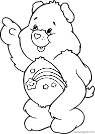 Bear coloring pages that parents and teachers can customize and print for kids. Care Bears Coloring Pages Coloringall