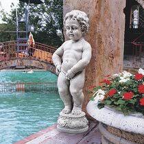 Some of the most popular types of water features are waterfalls, fountains, cascades, sheetfalls, water walls and spillways. Pool Statues Wayfair
