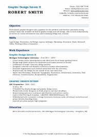 This illustrator resume template is ideal for those who prefer clean lines and minimalistic design. Graphic Design Intern Resume Samples Qwikresume