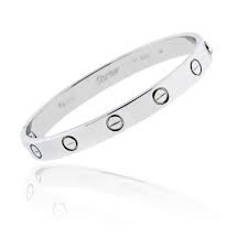 sterling silver cartier love bracelet