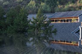长城下的聚落山居 金山岭悦苑酒店 华森设计 landscape architecture design roof garden chinese landscape
