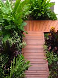 For structures, use bold materials to match the planting style. 75 Beautiful Small Tropical Landscaping Pictures Ideas July 2021 Houzz