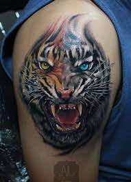 Tiger Tattoo Meaning And Symbolism Ink Vivo What Does A Tiger Symbolize Tiger Tattoo Symbolism Can Cover A Wide Ra Tiger Tattoo Tattoo Tiere Tattoo Wallpaper