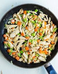 Bisquick Chicken Pot Pie Recipe Casserole Beginning Stages Of Making Chicken Pot Pie Filling In A Skillet Bisquick Chicken Pot Pie Chicken Pot Pie Crockpot Chicken Pot Pie