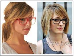Hairstyle Ideas Long Side Swept Bangs With Glasses Long Side Swept Bangs With Glasses Hairstyle Ide Hairstyles With Glasses Hairstyles With Bangs Hair Beauty
