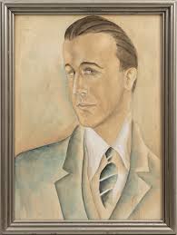 Auction price result for porträtt man