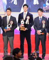 The los angeles angels' shohei ohtani has taken major league baseball by storm from the mound and at the plate, winning his first two starts and height : Shohei Ohtani At A Sports Awards Ceremony In Tokyo Today Jan 11 Angelsbaseball