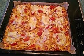 Nudelpizza Von Steffalotta Chefkoch Rezept Nudelpizza Essen Fleischlose Gerichte