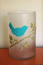 How To Frost Glass Using Mod Podge Handmade Happy Hour Frosted Glass Diy Handmade Candle Holders Mod Podge Crafts
