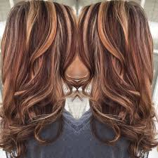 Bleaching your hair blonde from burgundy can be tricky, often producing brassy, unpredictable results. Medium Brown Hair With Burgundy And Blonde Highlights Novocom Top