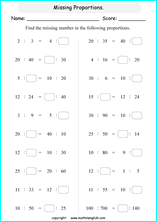 Speed/distance or cost/amount problems) — available both as pdf and html files. Printable Ratio And Proportion Worksheets For Grade 5 And 6 Math Students Based On The Singapore Math Curriculum