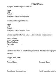 Surat ini dinamakan surat al ma'un yang berarti barang yang berguna, diambil dari ayat terakhirnya. Cara Membuat Surat Kuasa Pengambilan Bpkb Beserta Contohnya Hot Liputan6 Com